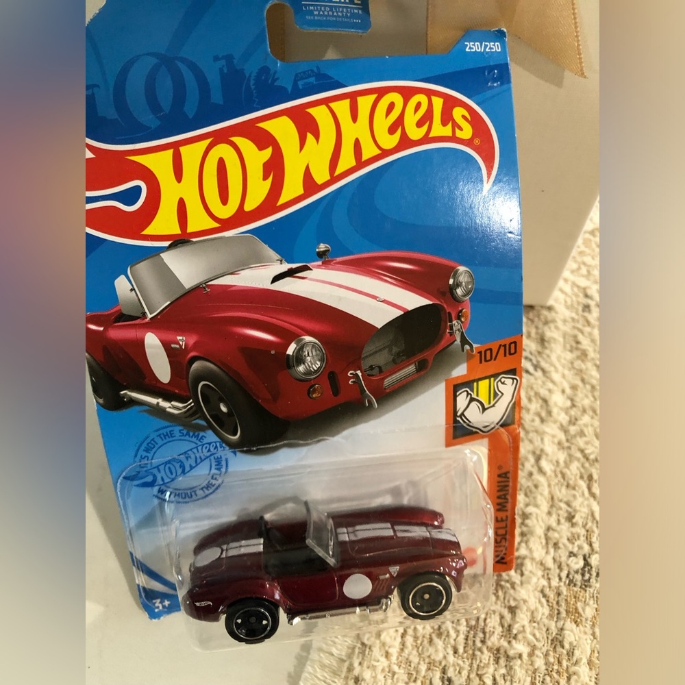 Red Muscle Mania Toy Car